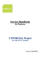 YT07  08 PAL Project service handbook